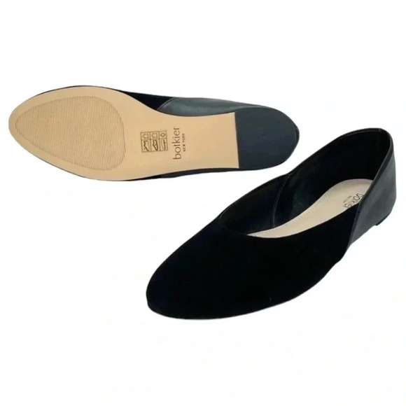 Botkier Britt Womens Flats 5M Black Leather Slip On - Picture 14 of 14